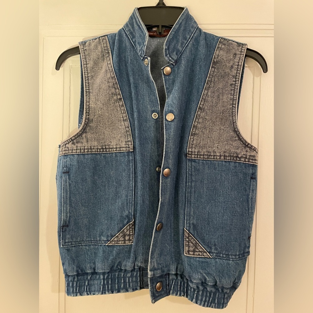 Vintage jean vest